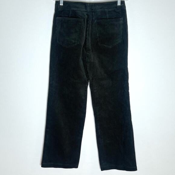 NEW Alex Mill Darci Corduroy Chino Trousers Pants Hunter Green Sz 4 - Picture 5 of 7